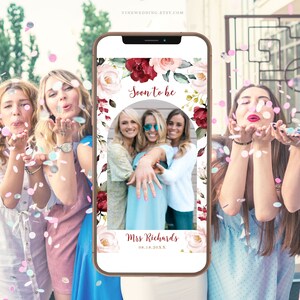 Digital Bridal Tea Invitation Template, Editable, Electronic, Phone ...