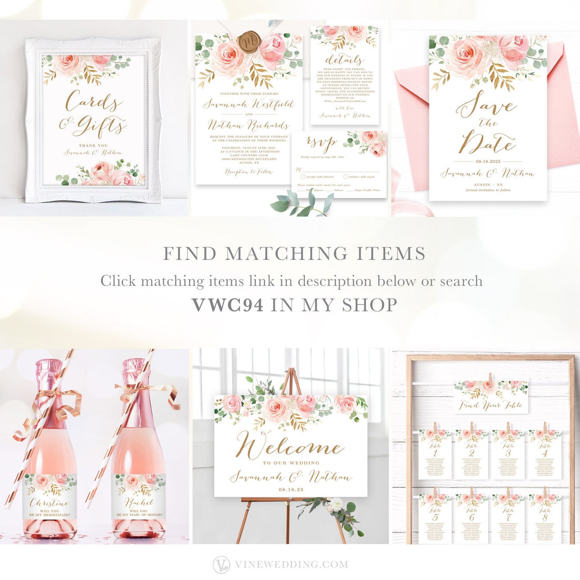 Wedding Order of Events Sign Printable Wedding Timeline - Etsy