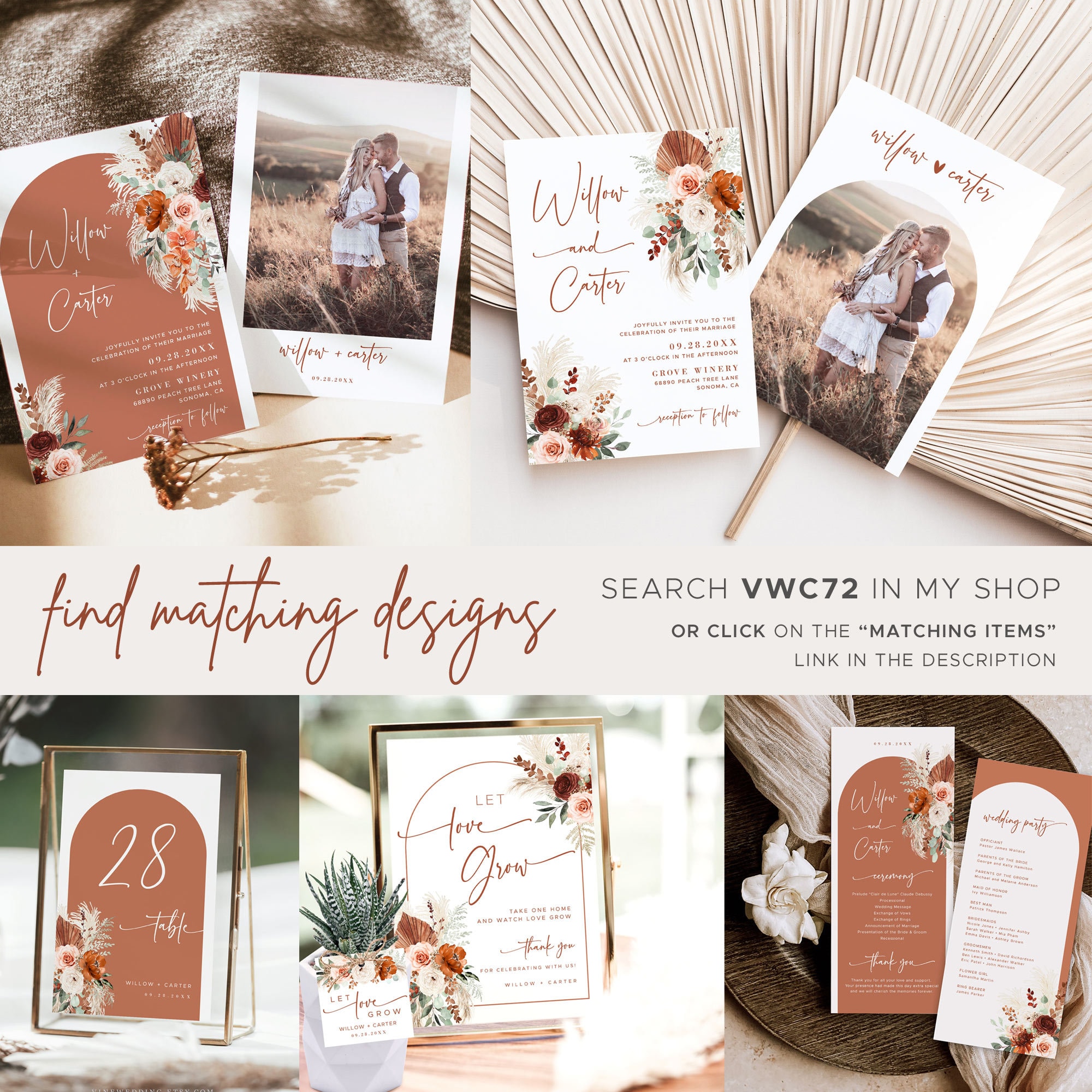 Arch Wedding Welcome Sign, Printable Wedding Welcome Sign