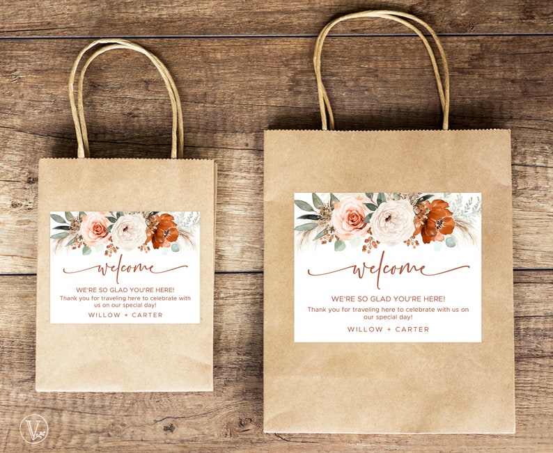 Editable Wedding Welcome Bag Label Template Printable Welcome - Etsy