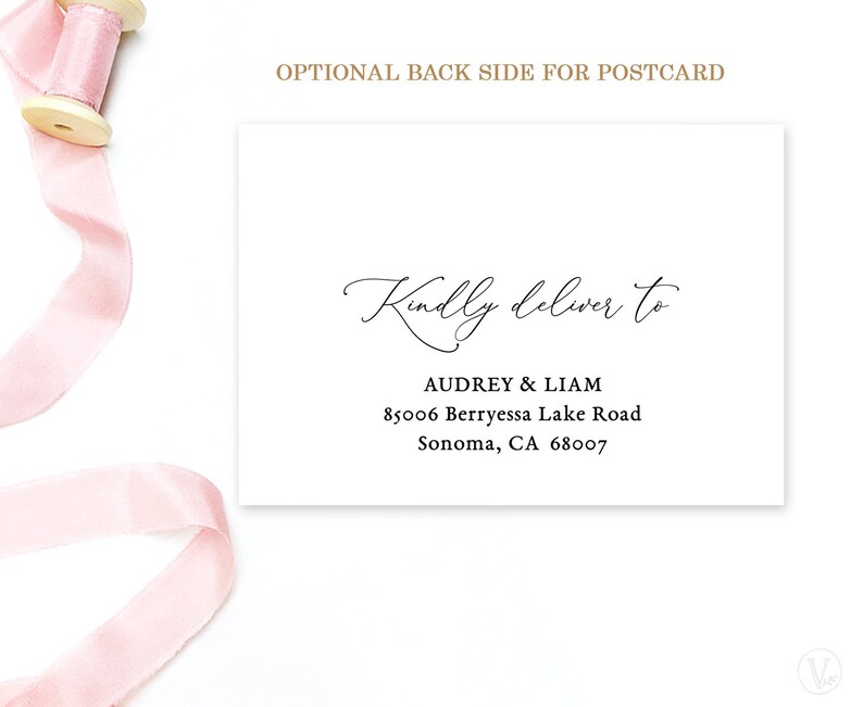 Wedding RSVP Card Template, Printable Wedding RSVP Insert Card, Editable Text, Burgundy Pink Floral, Plum, Blush, VWT14 bild 2