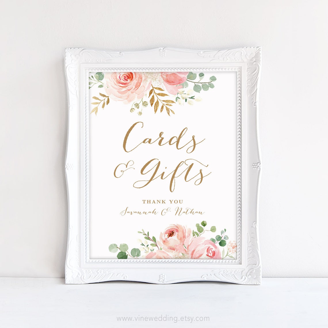 Wedding Cards &amp; Gifts Sign Printable Cards and Gifts Sign - Etsy
