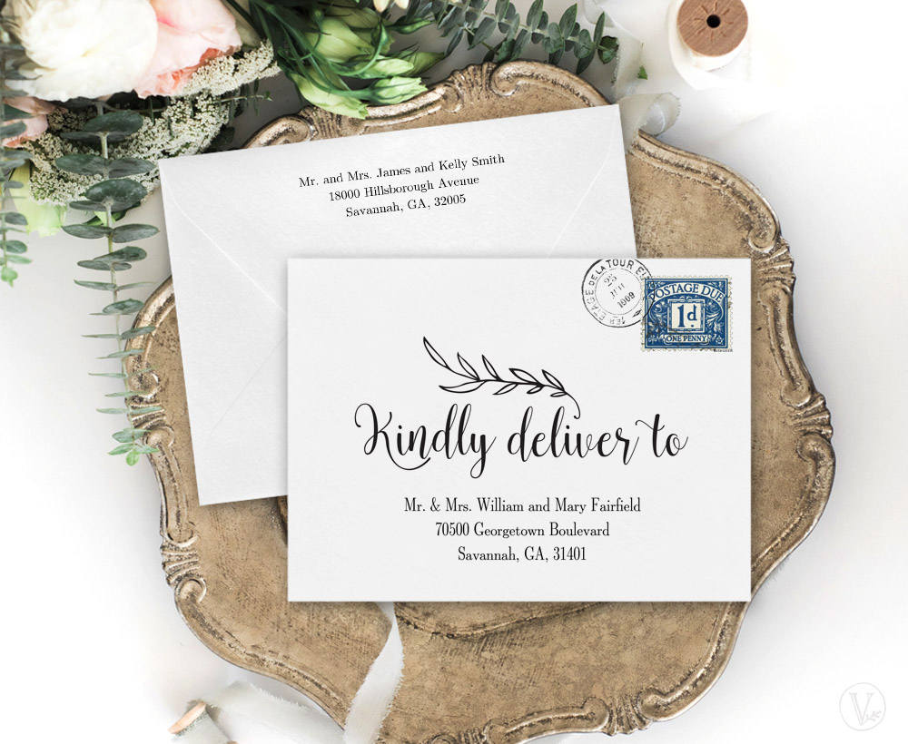 printable templates for addressing wedding envelopes