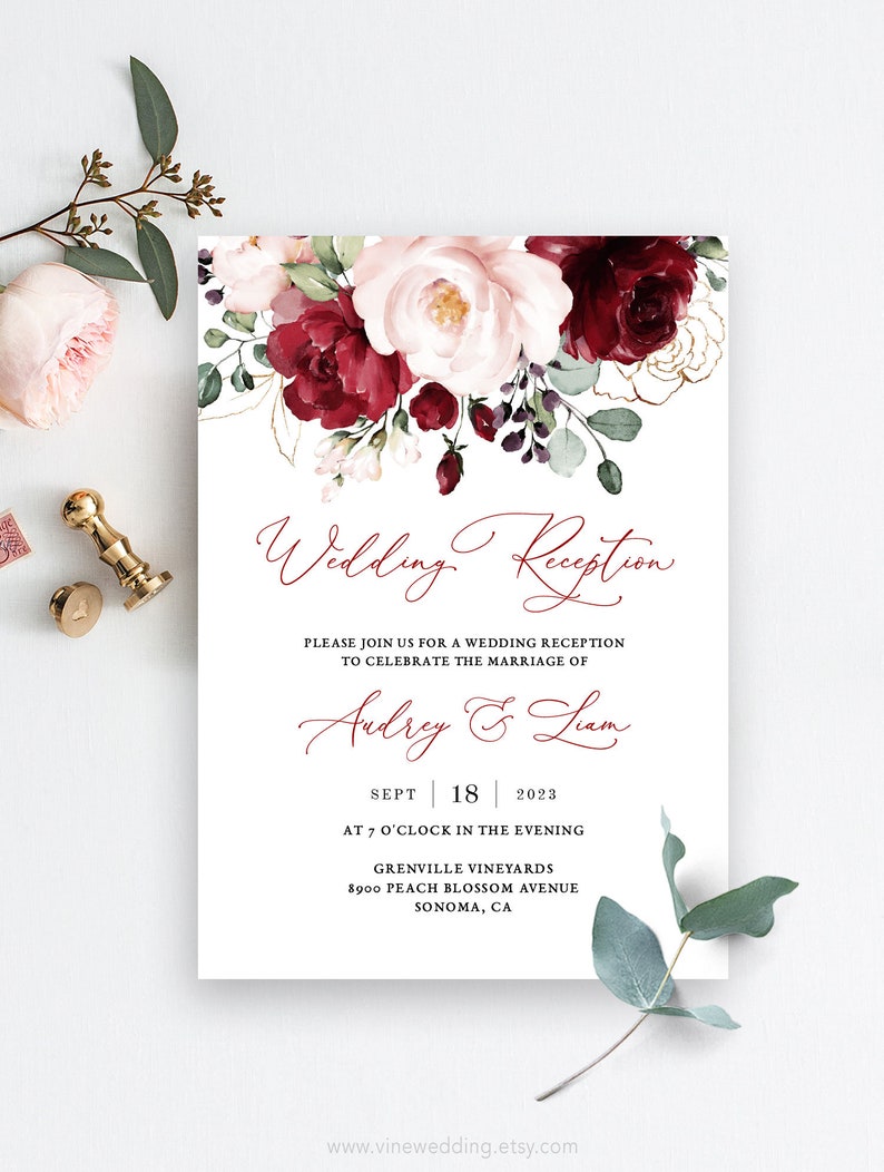 wedding-reception-invitation-printable-wedding-reception-etsy