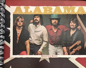 for the Alabama - Mountain Music (Vinyl, LP)  fan Classic Album Cover Notebook vintage Rare