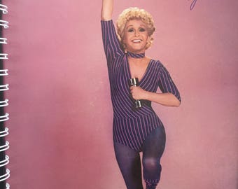 for the Debbie Reynolds - Do It Debbie's Way FITNESS fan / Vintage Album Cover Notebook /rare LP vinyl artwork