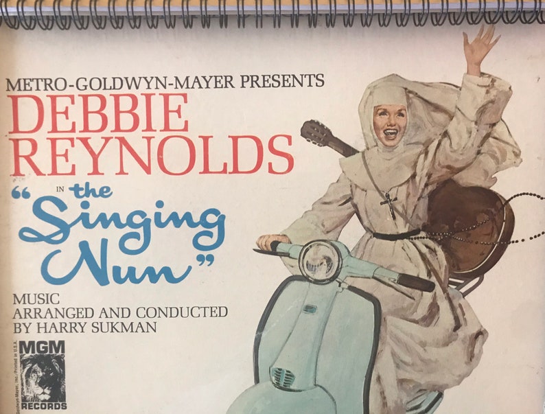 For the Debbie Reynolds Singing Nun MGM 60s fan Album Cover Etsy