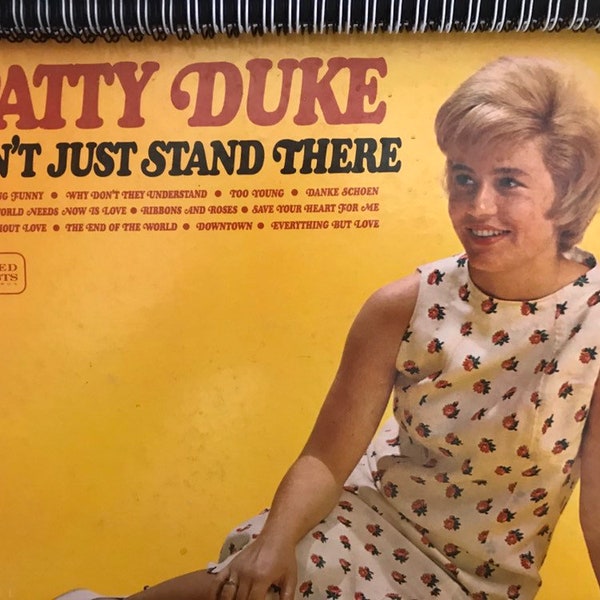 for the Patty Duke - Don't Just Stand There (Vinyl, LP  fan Classic Album Cover Notebook vintage Rare