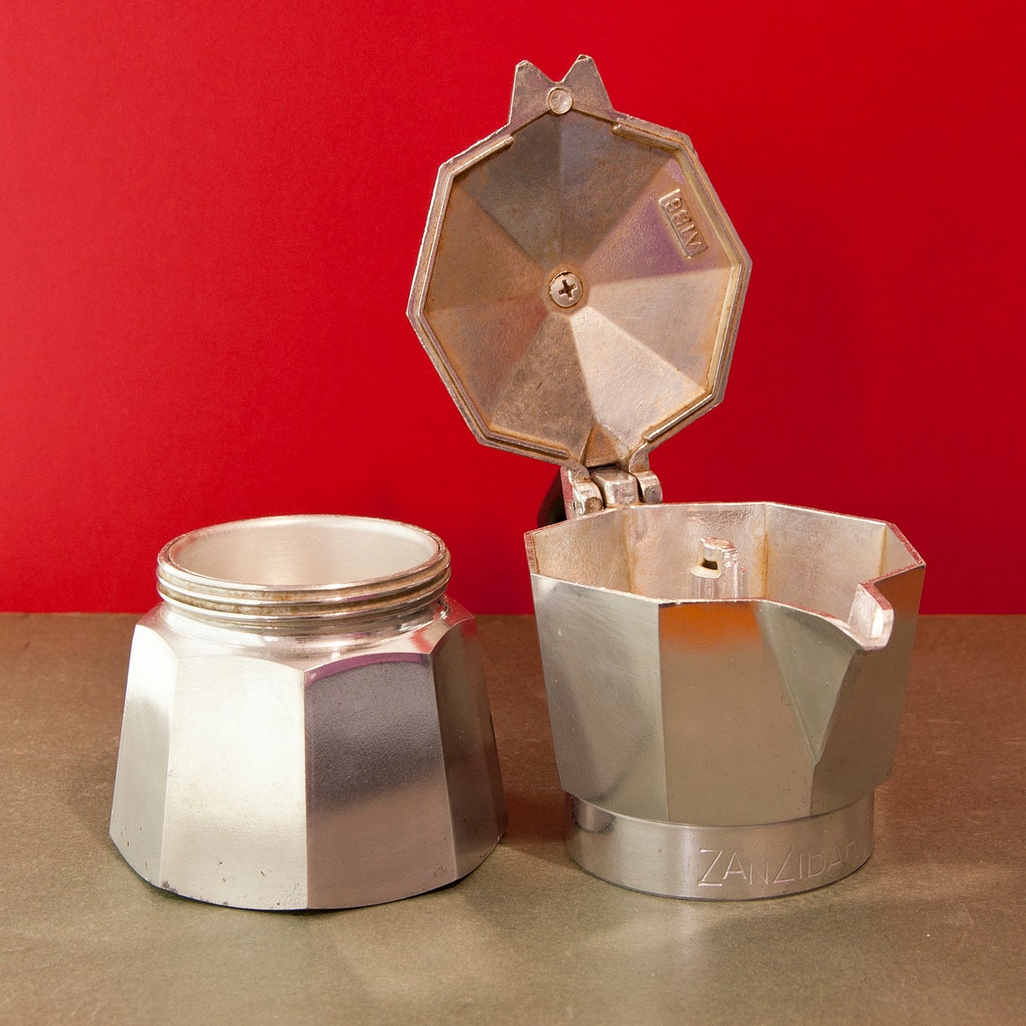 Italian Coffee Maker Espresso Maker Stovetop Zanzibar Etsy