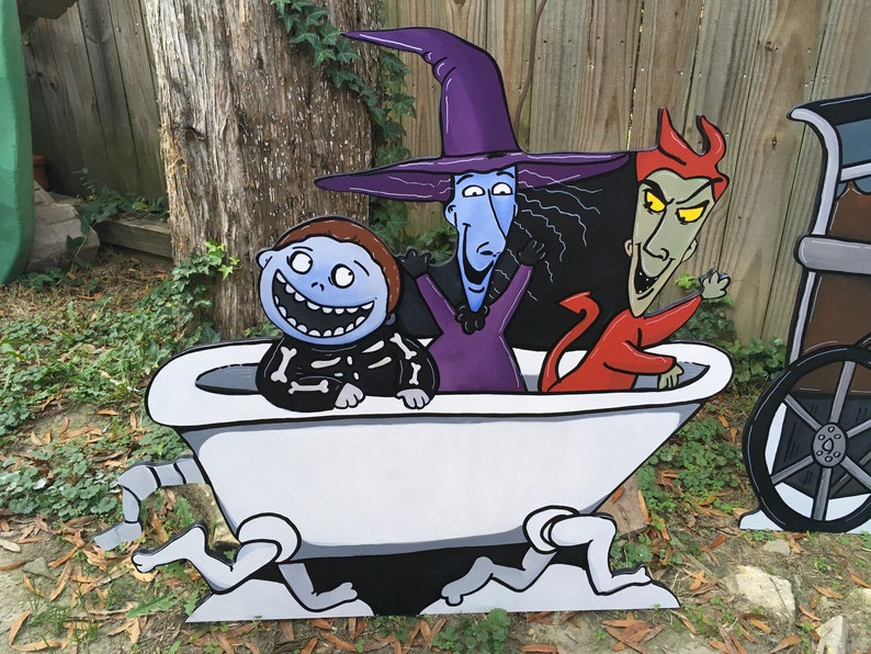 Its a Nightmare before Christmas Yard Art Etsy