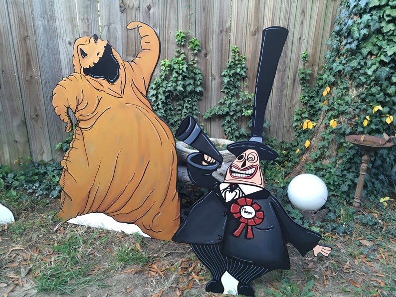 Its a Nightmare before Christmas Yard Art Etsy