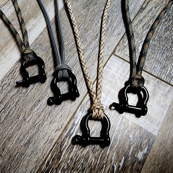 Paracord Necklace Etsy