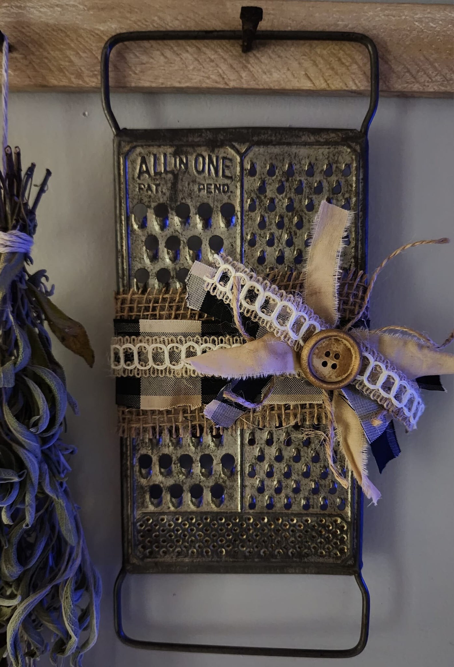 Vintage All in One Grater Rustic / Farmhouse Decor Country Charm Etsy