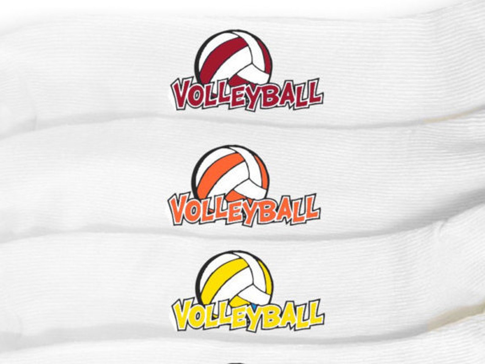 Volleyball Socks 6 Pairs of Custom volleyball Etsy