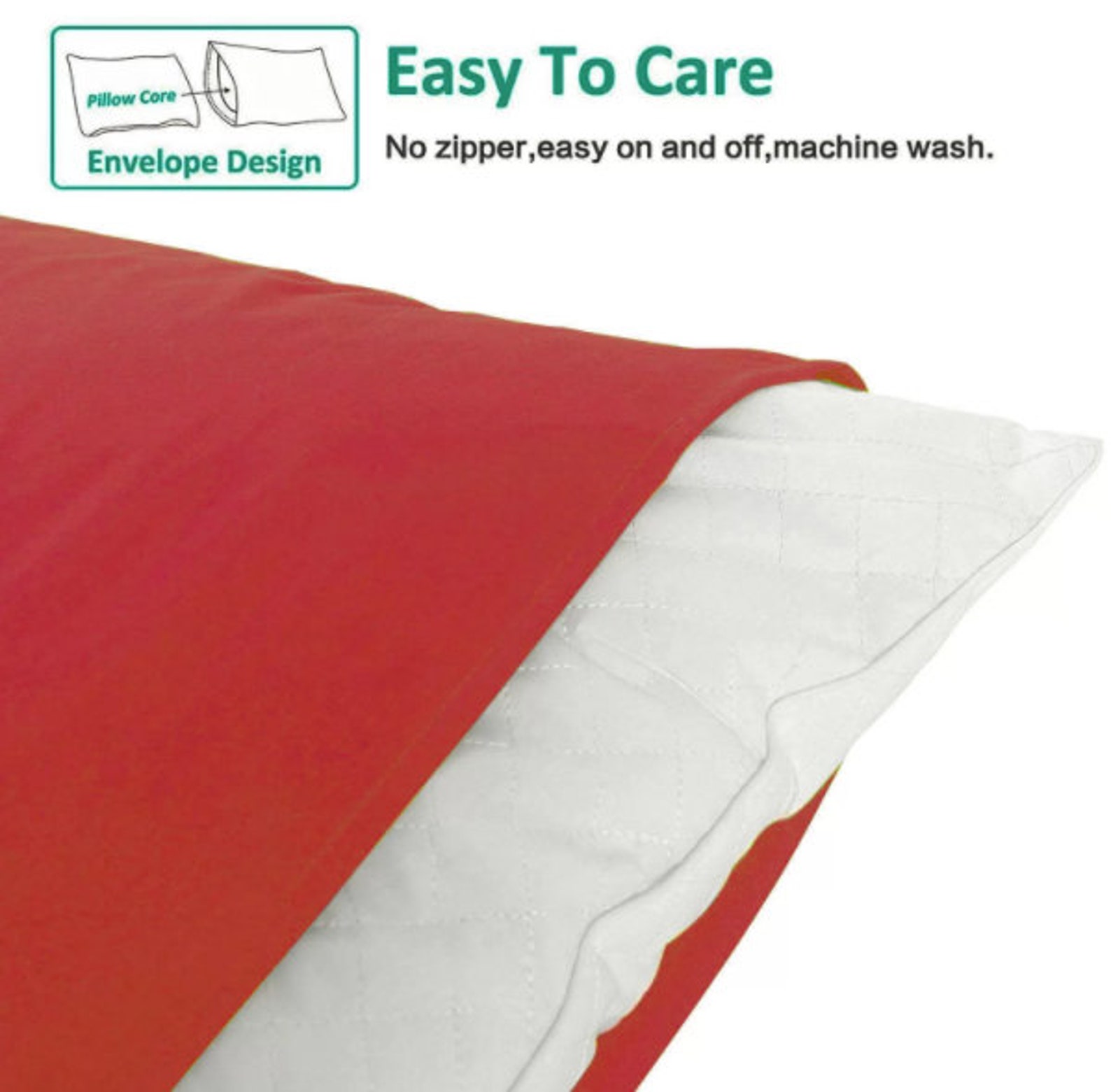 Custom Pillowcase Red Pillowcase Girl Pillowcase Adult Etsy UK