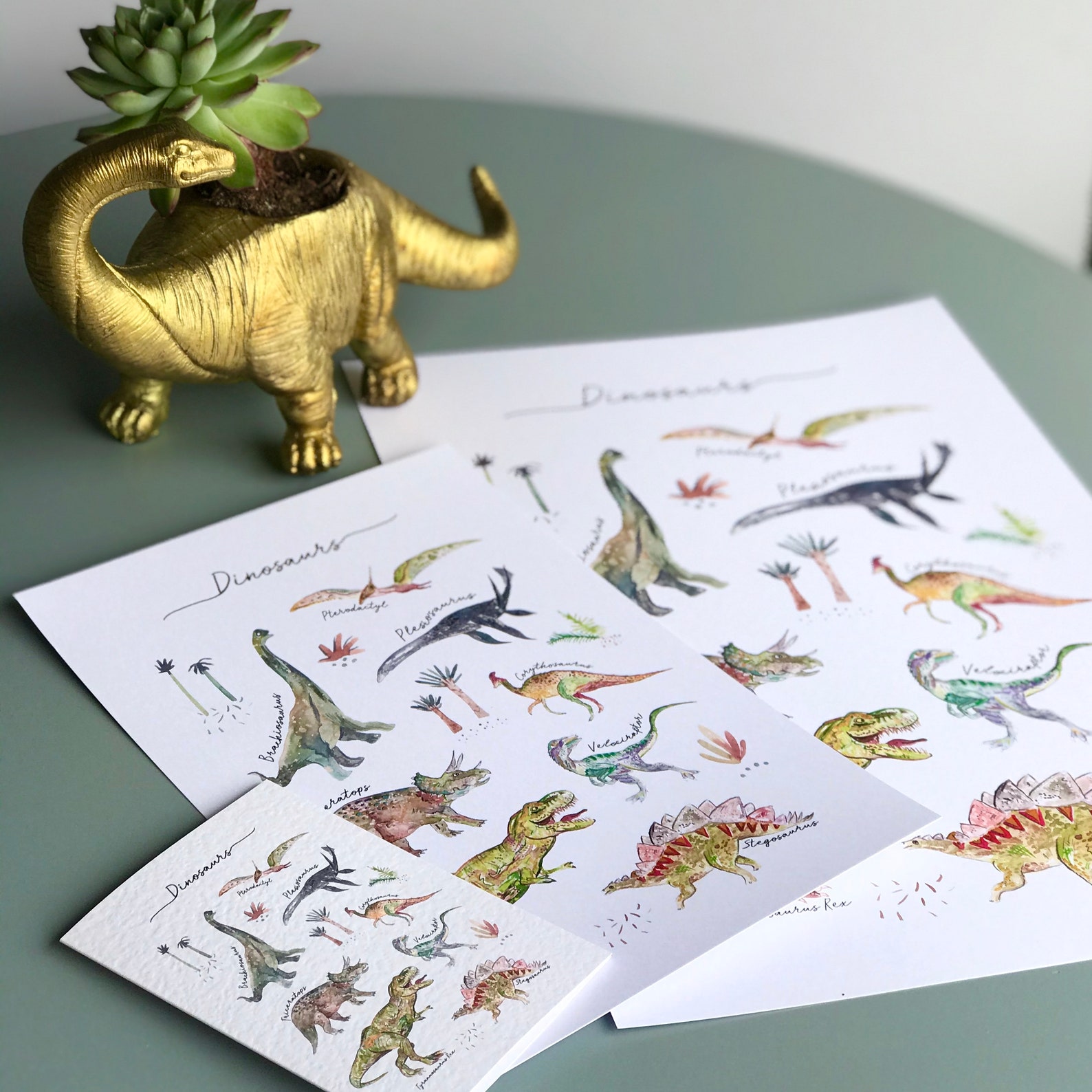 Dinosaur Art Print - Etsy