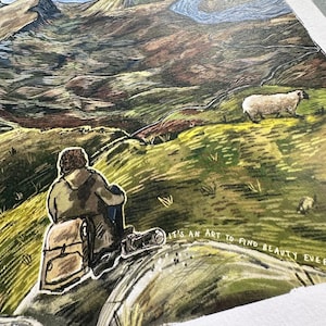 C'est un art de trouver la beauté partout Impression d'art / Carte de voeux
