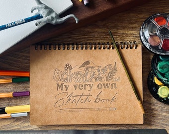 Personalised My Very Own Sketch Book