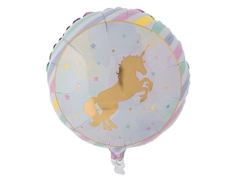 Toyland Riesenballon Regenbogen-Schmetterling-Einhorn-Kitty – 41 Zoll, Folie, Mit Ventil, Für Kinderpartys
