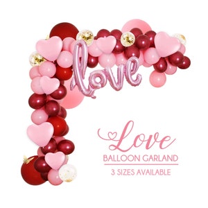 Globos Corazones Rojo/Blanco/Rosa 25cm 6pcs - Partywinkel