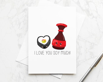 Funny Anniversary Card for Boyfriend, Cute Anniversary Card for Husband, Funny Pun Greeting Card, I Love You Cards for Him, Punny Cards Love