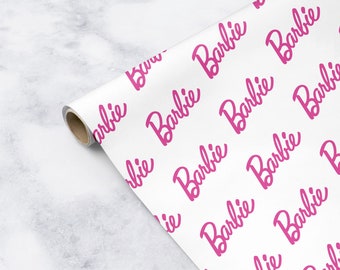 barbie gift wrap