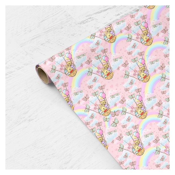 Winnie the Pooh Baby Shower Gift Wrapping Paper 60+ Gift Ideas for 2024
