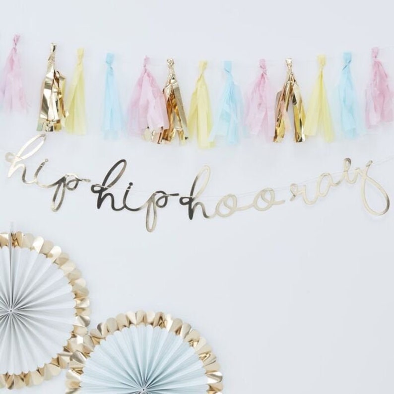 Pastel Tassel Garland Colorful Rainbow Unicorn Party Decoration Hanging Fringe Banner Birthday Baby Shower Christening Wall Hanging Decor image 2