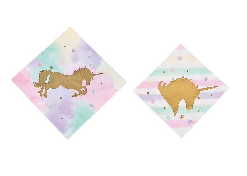 Unicorn Birthday Magical Unicorn Favors Unicorn Birthday Favors Magical Unicorn Party in a Box Unicorn Birthday Invitations