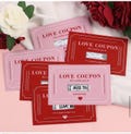 LOVE VOUCHERS Scratch Off Coupon Guess What Gift for Date Night Valentine’s Day Anniversary Birthday Surprise Token Ticket Party Favor