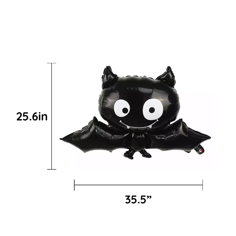 Bat Balloon Bundle Halloween Decoration Silly Spooky Animal Etsy