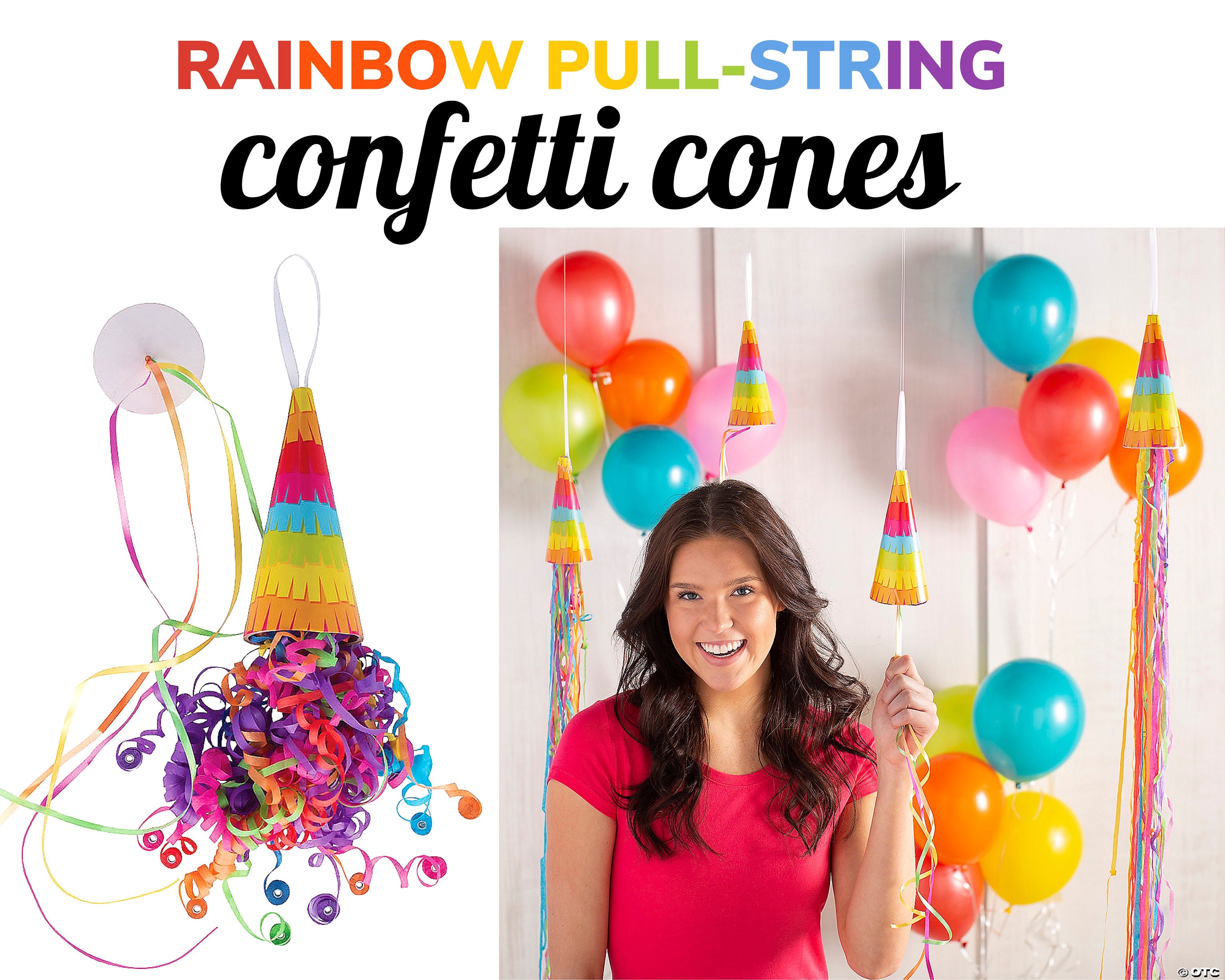 Run two pieces of string across the ceiling and hang streamers (streamers  tied to one, and colle…