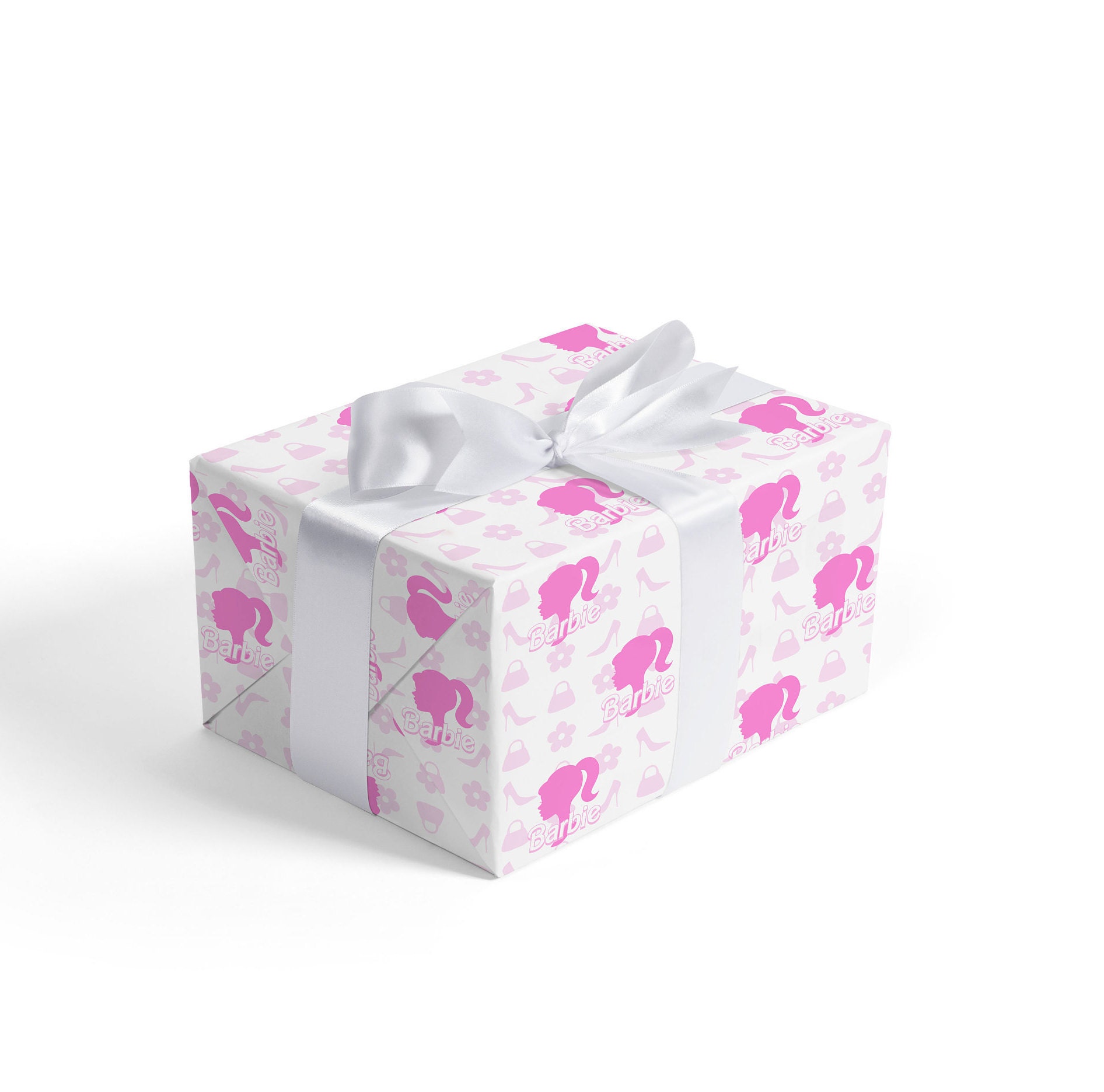 Barbie Wrapping Paper Barbie Gift Wrap Barbie Birthday | Etsy