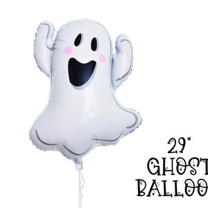 BALLON FANTÔME Drôle Funky Lunatique Mignon Boo Grande Décoration Gonflable Enfants Spooky Entrée Photo Prop Trick or Treat Halloween Décoration