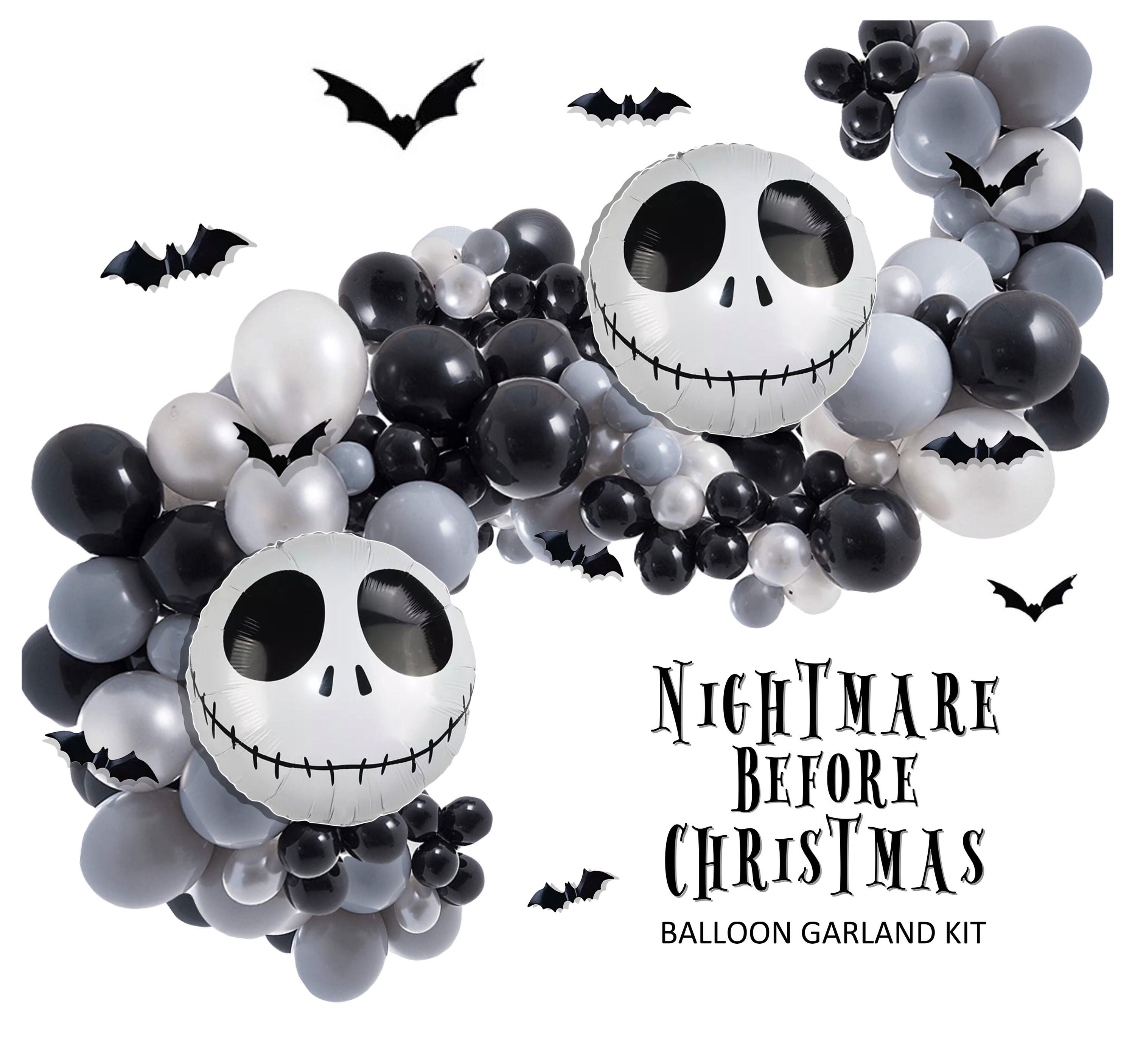 Nightmare Before Christmas Halloween Balloon Arch Jack Etsy