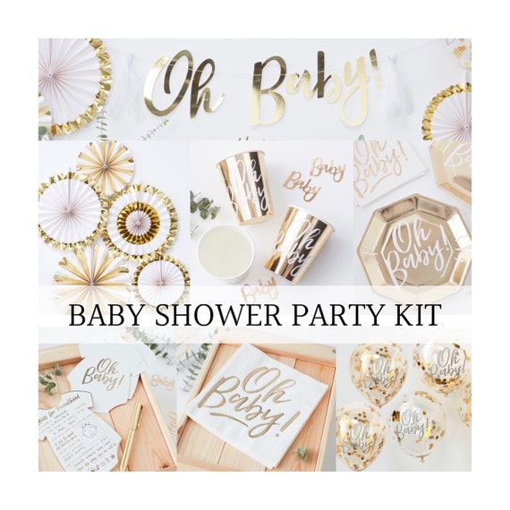 oh baby party decorations