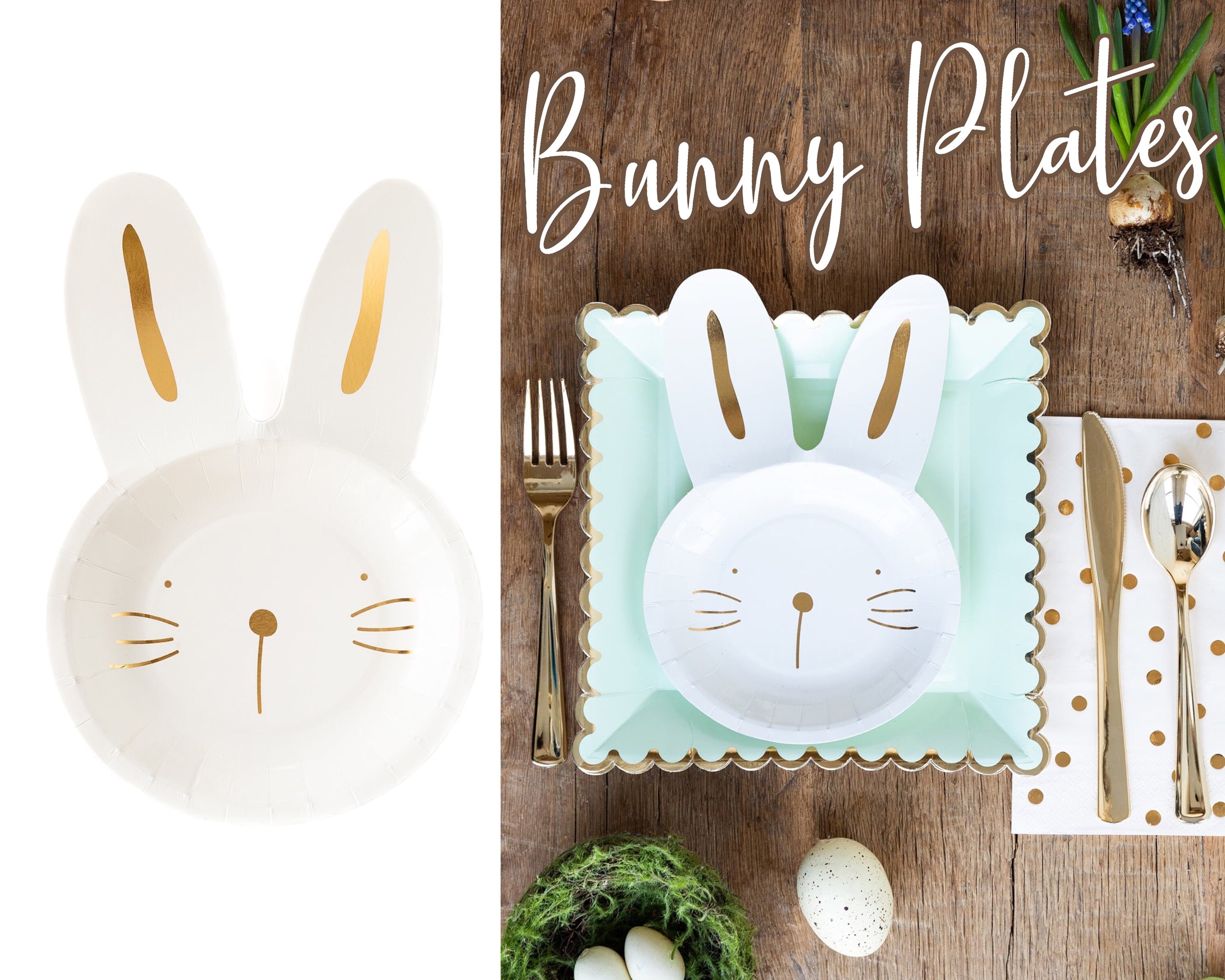 Bunny plates for clearance easter