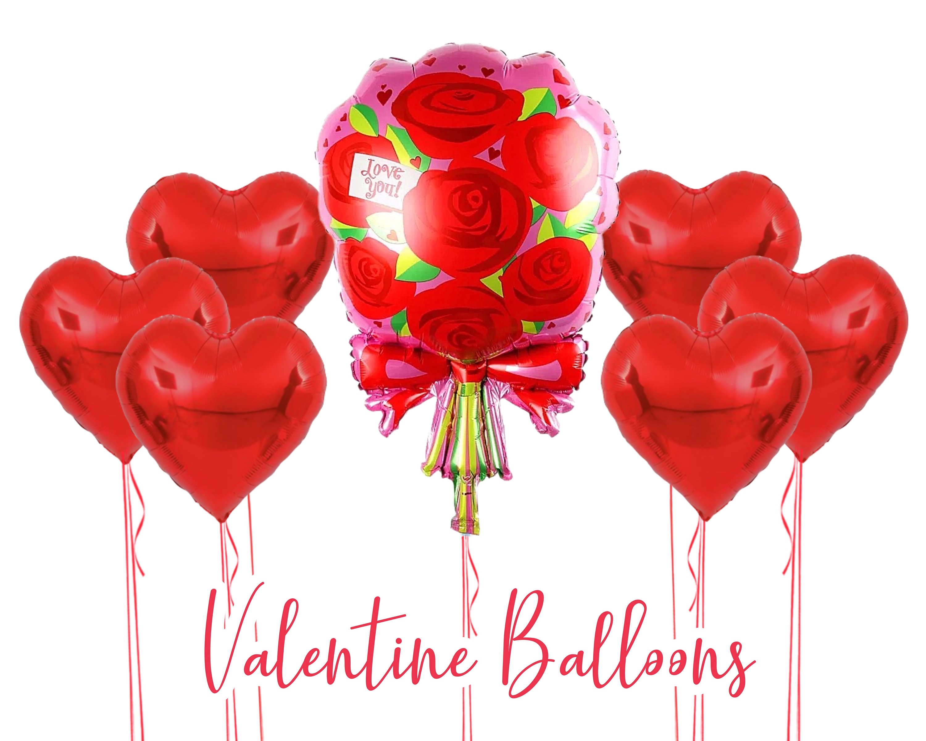 Toile de fond de ballon de la Saint-Valentin Kit de ballons bricolage Décor Saint  Valentin Cadeau surprise Saint Valentin Ballon Coeur Ballon coeur rouge -   France