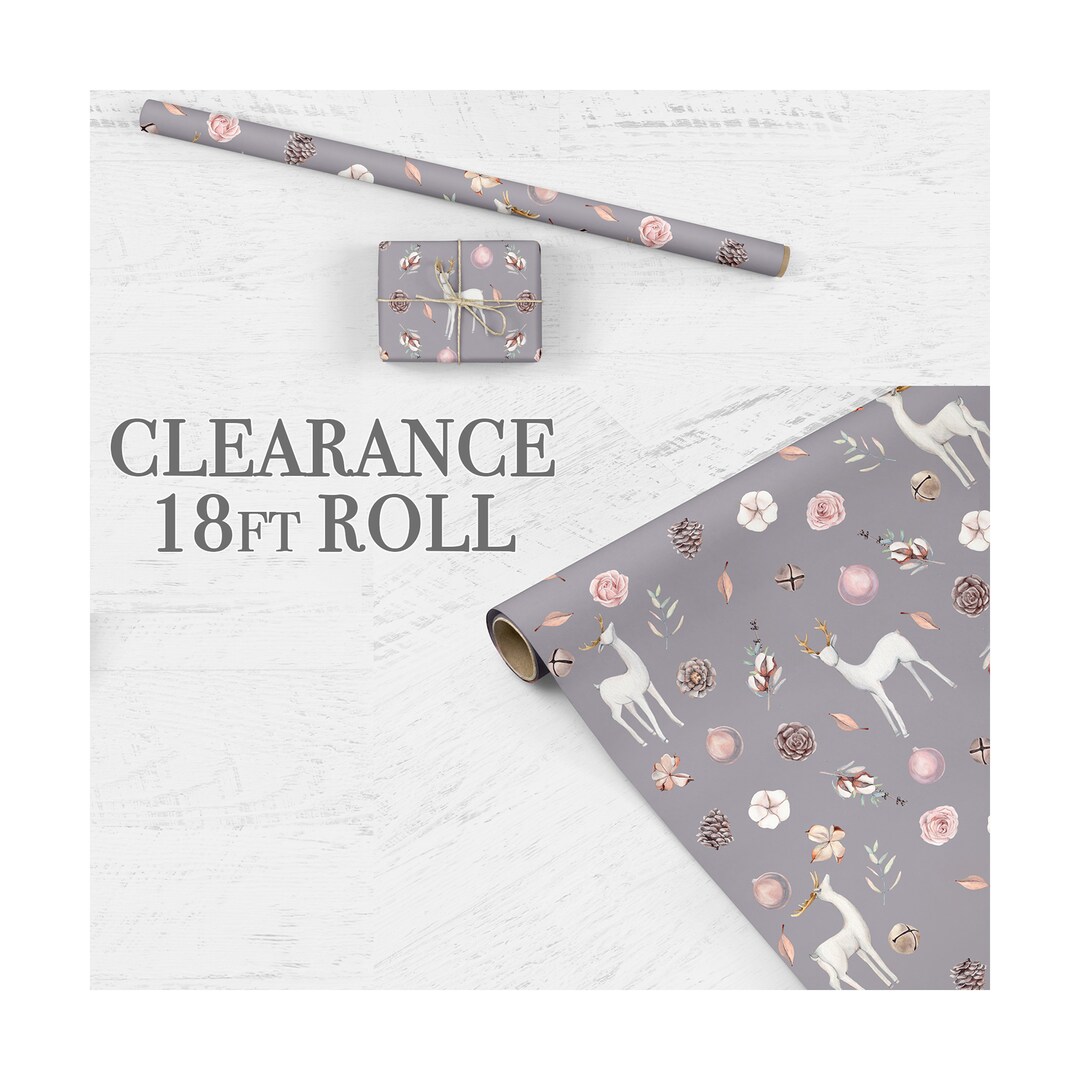 Clearance on sale wrapping paper