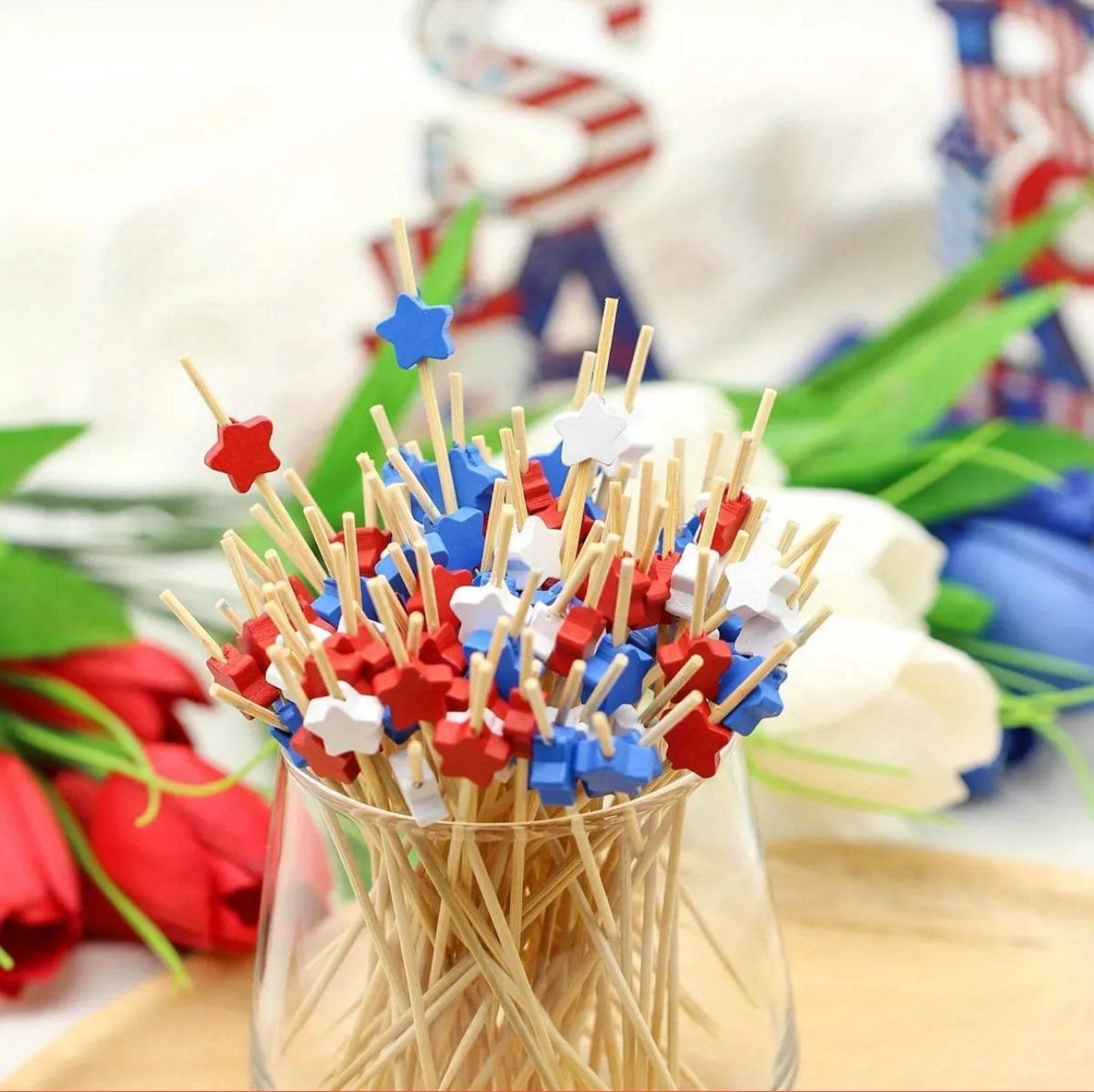50th Birthday Appetizer Skewers