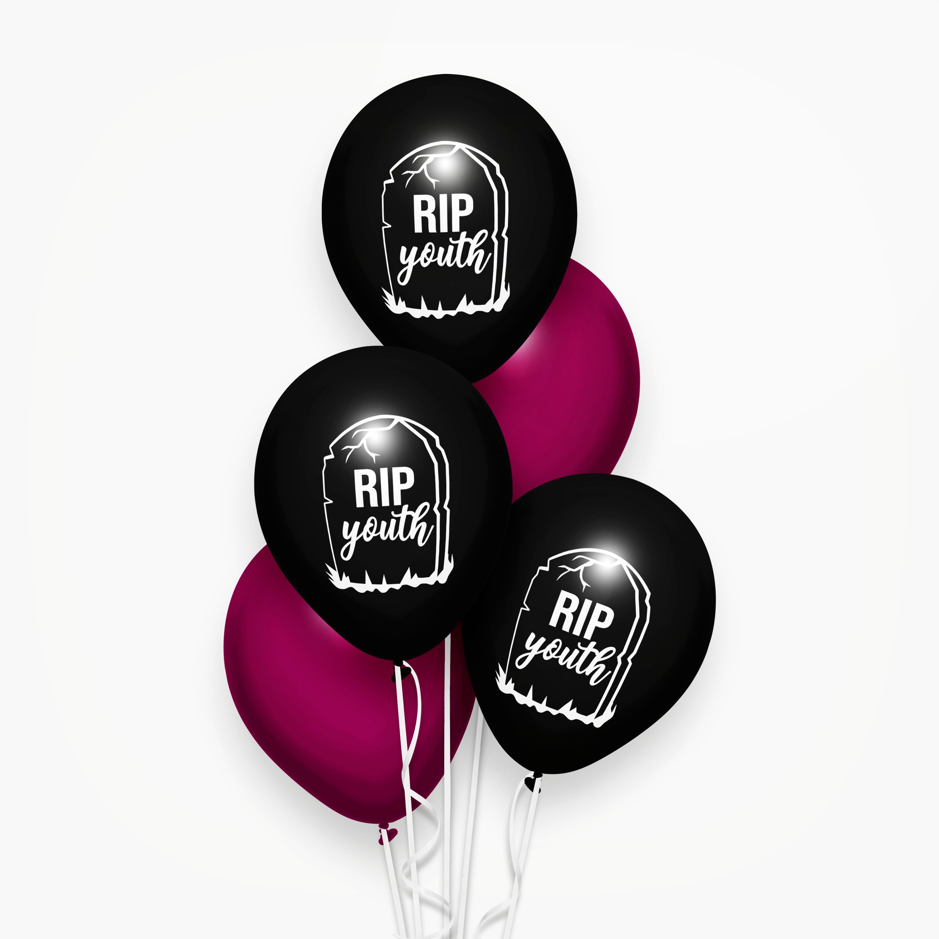 Youth Balloons Black Birthday Decoration Minimalist - Etsy Youth Balloons Black Birthday Decoration Minimalist - Etsy