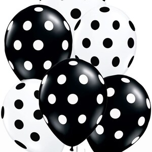 Polka Dot Balloon CHOOSE YOUR COLOR Wedding Engagement Birthday Baby Shower Graduation Carnival Kids Adults Party Festival Decoration image 5
