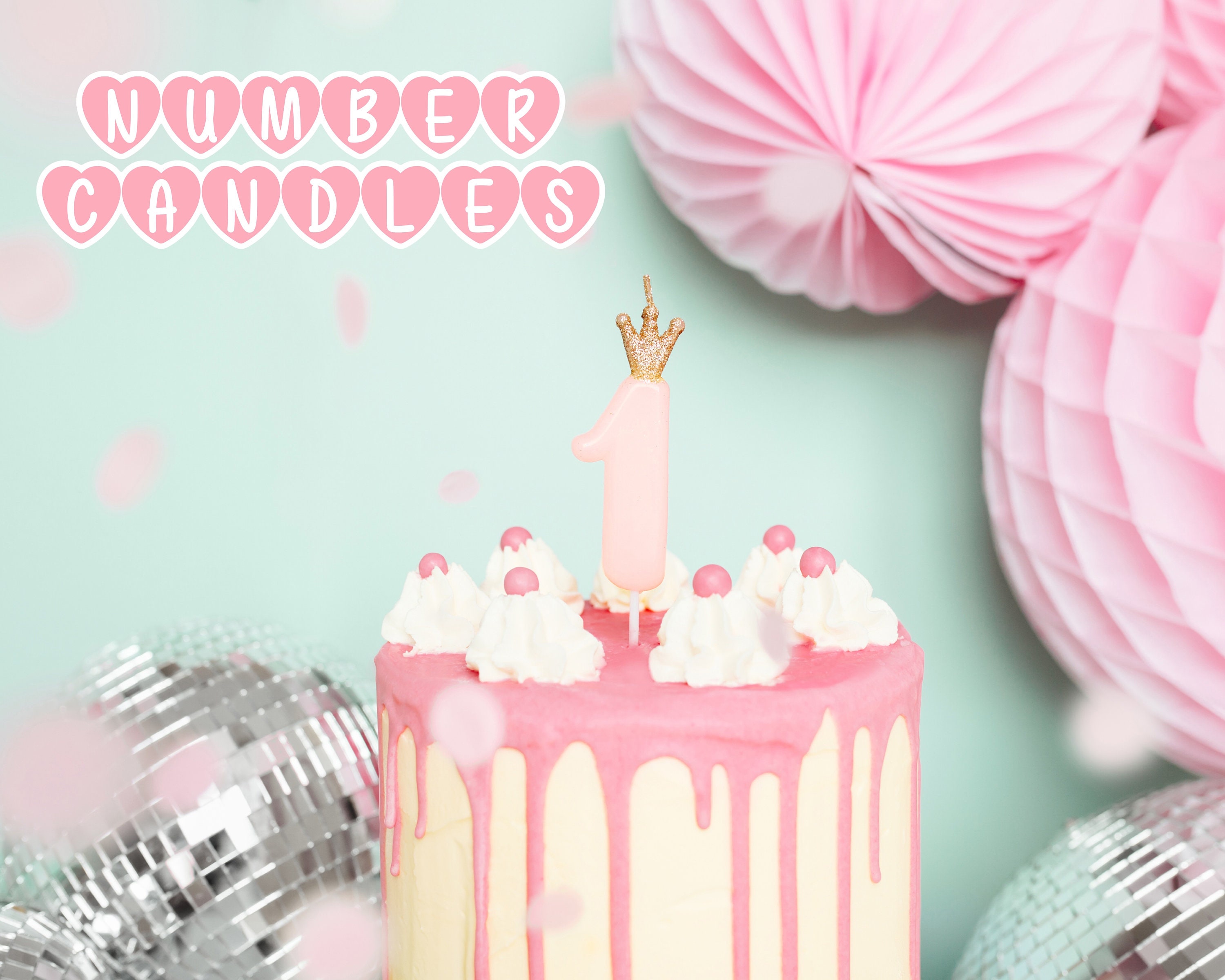 Zolunu Candela per compleanno viola rosa numero 60, candela per compleanno con glitter topper per torte per ragazze donne viola rosa decorazioni per