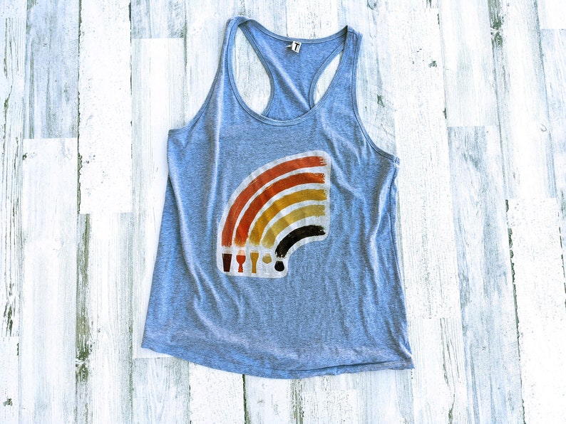 Craft Beer Rainbow Women's Racerback Tank
                        
