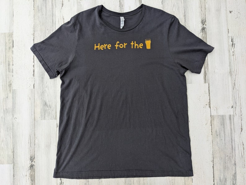 Here for the Beer Unisex Tee