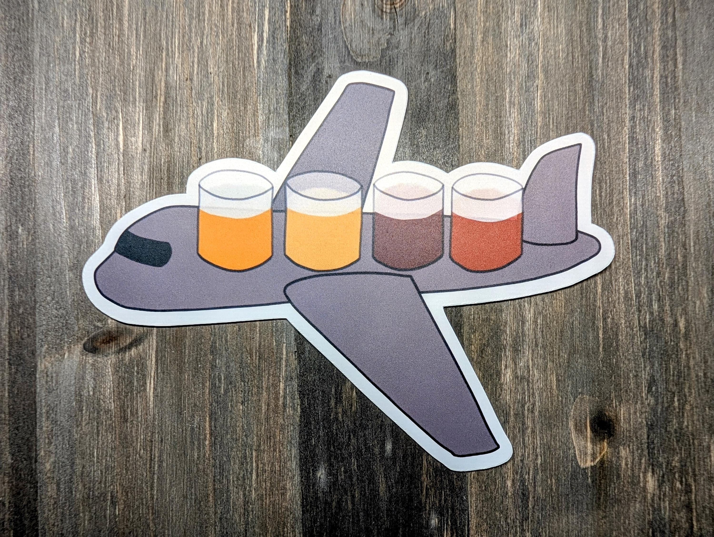Flight of Beer Flights Sticker