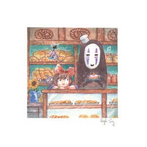 Assistant Bakers - Art Print