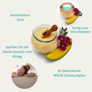 Badesalz Lavendel vegan, pamölfrei und ohne Plastik Bild 4