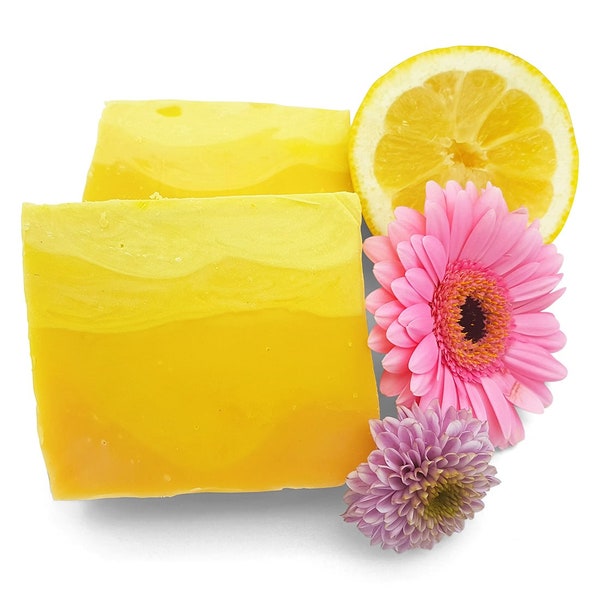 Tequila Sunrise Soap - nourishing body soap - vegan, plastic-free and without palm oil
