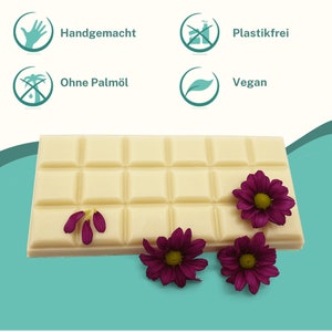 Nourishing bath chocolate vegan, without palm oil and plastic-free image 5